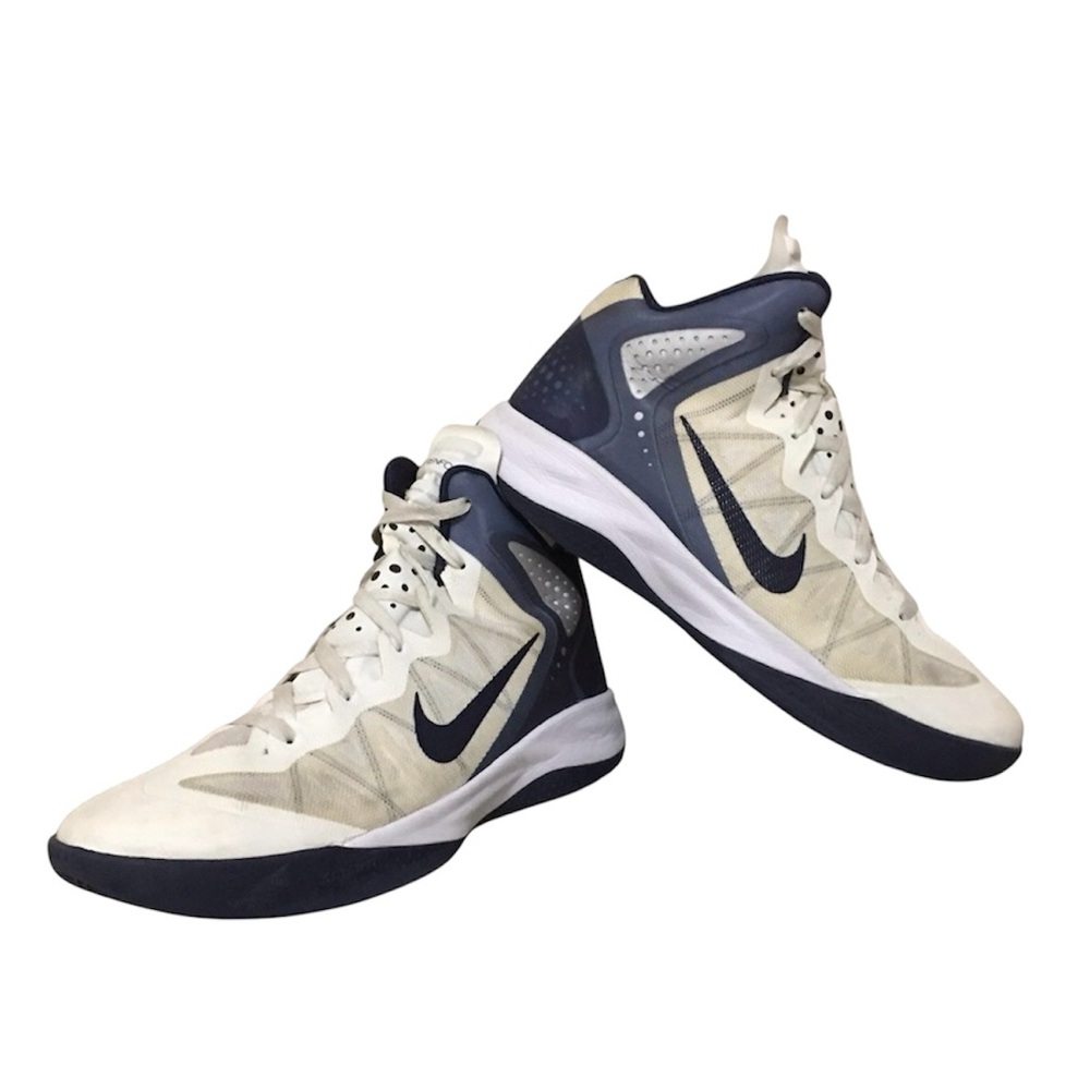 Nike Zoom Hyperenforcer FlywireHyperfuse Men’s Mid-Top Basketball Shoes Size 11